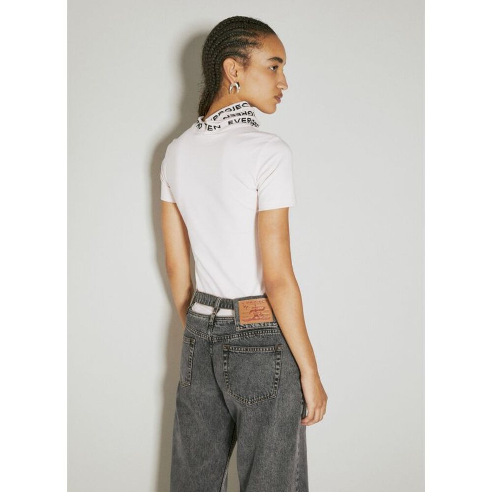 Y/Project Women Triple Collar Fitted T-Shirt